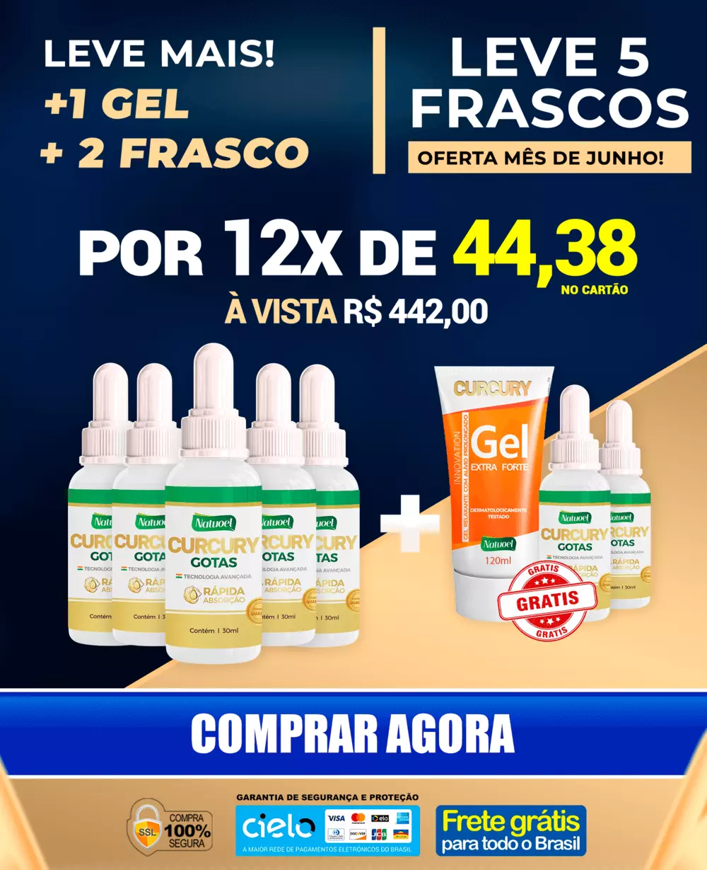 Curcury 5 potes em gota