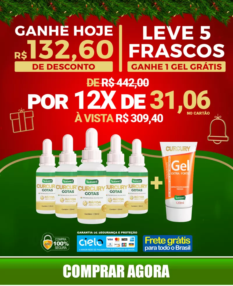 Curcury 5 potes em gota